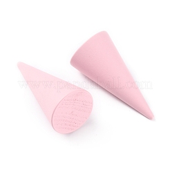 Porta anelli a cono in legno massello&nbsp;RDIS-WH0015-01C