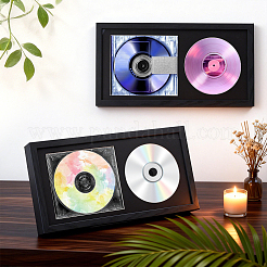 Présentoirs à CD en plastique synthétique&nbsp;ODIS-WH0030-303