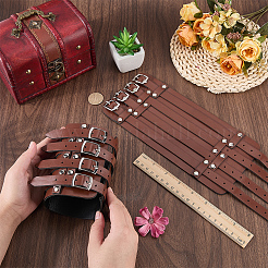 1 Stück Wikinger-Armband aus PU-Lederkordel&nbsp;BJEW-CL0001-46A