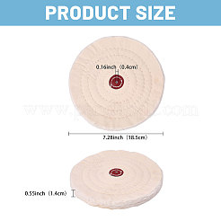 Disque de polissage pour bijoux&nbsp;AJEW-WH0816-464B