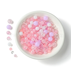 DIY-Kits zur Herstellung von Armbändern aus runden Acrylperlen&nbsp;DIY-FS0007-02B