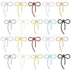 30 Stück 10 Farben Legierungsanhänger&nbsp;FIND-YW0009-46