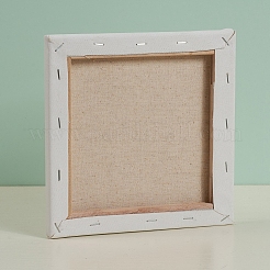Bois de lin blanc apprêté encadré&nbsp;DIY-G019-06A