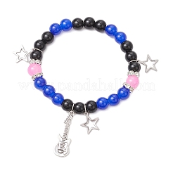 Pulseras con dijes de acero inoxidable 304&nbsp;BJEW-JB11848-02