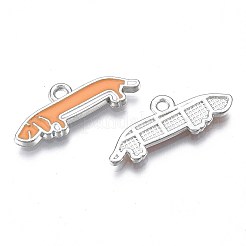 Crémaillère placage pendentifs en émail d'alliage&nbsp;PALLOY-T075-156