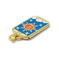 Pendente smaltati in lega&nbsp;ENAM-D042-01D
