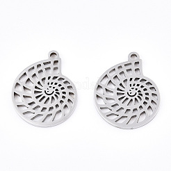 Pendenti in acciaio inossidabile 304 anti-ossidazione&nbsp;LS-STAS-T063-211P