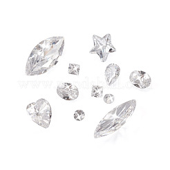 7 cabochon en zircone cubique de style&nbsp;ZIRC-CD0001-07