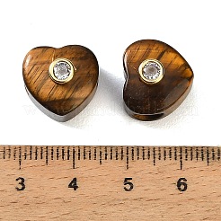 Cuentas de ojo de tigre natural europeo&nbsp;GG-CBA1AE1-03G-01