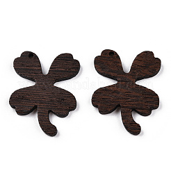 Anhänger aus natürlichem Wengeholz&nbsp;WOOD-T023-74