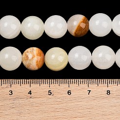 Rangs de perles dégradées en jade vert naturel&nbsp;GG-CBA2AE1-A06-A