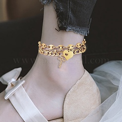 Ensembles de bracelets de cheville&nbsp;AJEW-AN00383-18