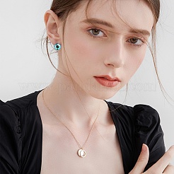 Boucles d'oreilles à clip en acier inoxydable 304 anti-ternissement&nbsp;STAS-S079-81A