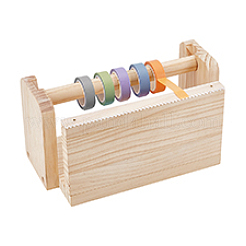 Klebebandabroller aus Holz&nbsp;DIY-WH0308-618