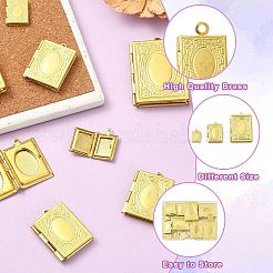 15pcs 3 Arten Messing Medaillon-Anhänger&nbsp;FIND-CJ0004-73