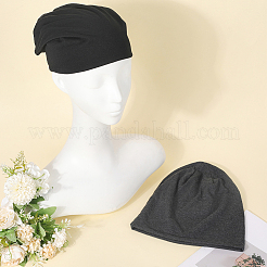 2 Stück 2 Farben Baumwoll-Beanie-Mütze&nbsp;AJEW-CY0001-45