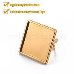 201 impostazioni anello cuscinetto polsino in acciaio inossidabile&nbsp;STAS-S080-041G-G