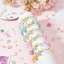 DIY Schmetterlingsblumen-Armbänder&nbsp;DIY-SC0025-92