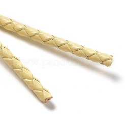 Cordon en cuir tressé&nbsp;VL3mm-25