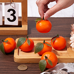 Mini-Schaumimitat orange&nbsp;DJEW-CN0001-30A