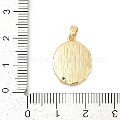 Pendenti in ottone con zirconi cubici&nbsp;KK-U062-51G