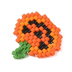 Ciondoli di Halloween con perline di vetro&nbsp;PALLOY-MZ01398