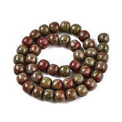 Natur Unakit Perlen Stränge&nbsp;G-T138-142
