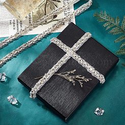 Rifinitura di strass termoadesivi in cristallo di vetro da 1 metro&nbsp;DIY-FG0003-39