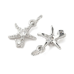 Ottone micro spianare pendenti zirconi&nbsp;KK-I355-01P-03