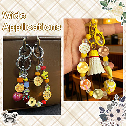 50 kit de accesorios de cuentas acrílicas y rhinestone de resina de 12 estilos&nbsp;DIY-CJ0003-31