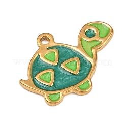 304 Edelstahl-Emaille-Anhänger&nbsp;STAS-G363-19G-03