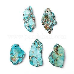 Natürlicher Regalit / imperialer Jaspis / Seesediment-Jaspis-Anhänger&nbsp;G-F590-08C
