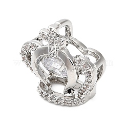 Colgante micropavé cubic zirconia de latón&nbsp;KK-L229-029P