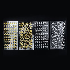 Glitzerpapieraufkleber&nbsp;DIY-NB0005-20