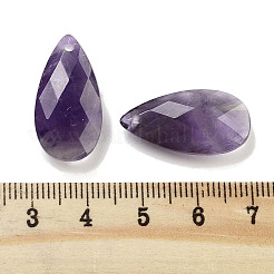 Pendenti d'ametista naturale&nbsp;G-H007-08B