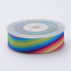 Rubans polyester gros grain&nbsp;ORIB-N0001-25mm-01