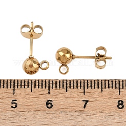 Ohrstecker-Beschläge aus Edelstahl 304&nbsp;X-STAS-A119-06G