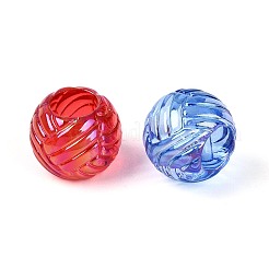 UV-Beschichtung transparente europäische Acrylperlen&nbsp;TACR-T029-04M