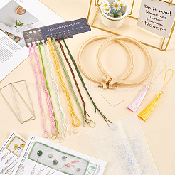 DIY Lesezeichen Stickpackungen&nbsp;DIY-SC0029-44B