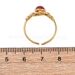 Offene Manschettenringe aus Edelstahl 304&nbsp;RJEW-A071-06G