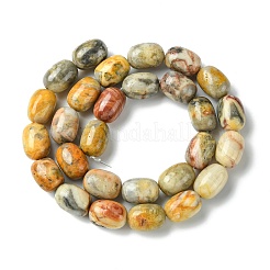 Brins de perles d'agate en dentelle folle naturelle&nbsp;X-G-S114-08