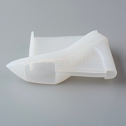 DIY 3d hochhackige Schuhe Silikonformen&nbsp;AJEW-D046-20