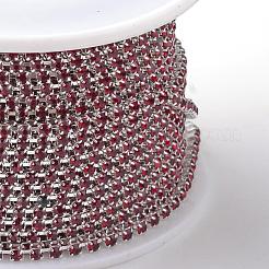 Chaînes en laiton avec strass&nbsp;CHC-R125-S6-18S