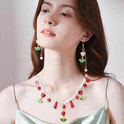 Manuelle Bunte Malerei Anhänger & Charms&nbsp;PALLOY-AB00219