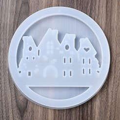Stadtschilder mit Windspiel verziert Silikonform&nbsp;SIMO-S001-01C