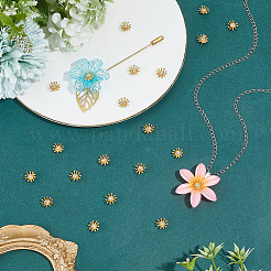 50 Stück Zinklegierungs-Kristall-Strass-Cabochons&nbsp;FIND-SC0022-68
