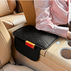 Coussin rectangulaire en cuir de vachette pour console centrale de voiture&nbsp;AJEW-CN0008-59