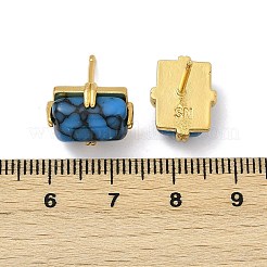 Messing Ohrstecker&nbsp;KK-F358-03G-03