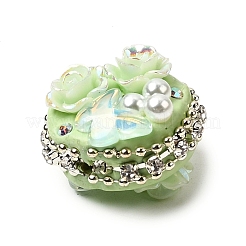 Polimero di argilla fatti a mano strass perline&nbsp;CLAY-Z005-03D