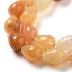 Hilos de cuentas de jade tope natural&nbsp;G-B106-A27-01